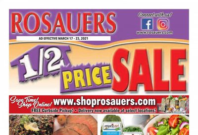 Rosauers Weekly Ad Flyer March 17 to March 23