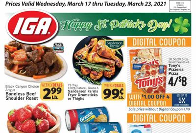 IGA Weekly Ad Flyer March 17 to March 23