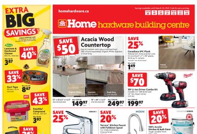 Home Hardware Building Centre (ON) Flyer March 18 to 24