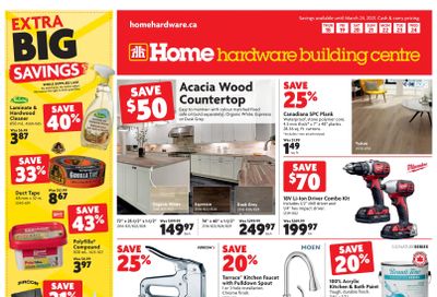 Home Hardware Building Centre (BC) Flyer March 18 to 24