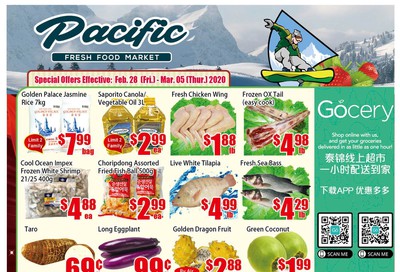 Pacific Fresh Food Market (North York) Flyer February 28 to March 5