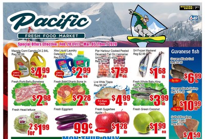 Pacific Fresh Food Market (Pickering) Flyer February 28 to March 5