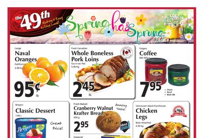 The 49th Parallel Grocery Flyer March 18 to 24