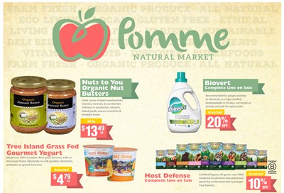 Pomme Natural Market Monthly Flyer February 27 to April 1