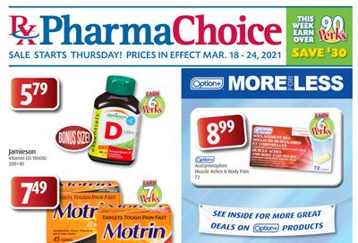 PharmaChoice Health Centre Flyer March 18 to 24