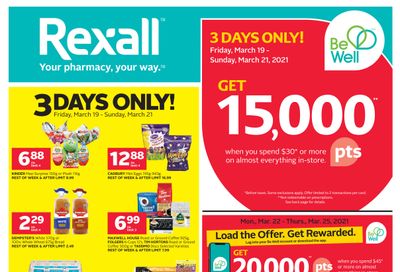 Rexall (West) Flyer March 19 to 25