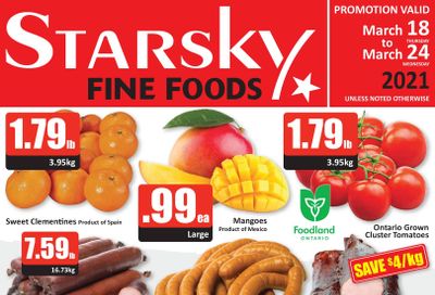 Starsky Foods Flyer March 18 to 24