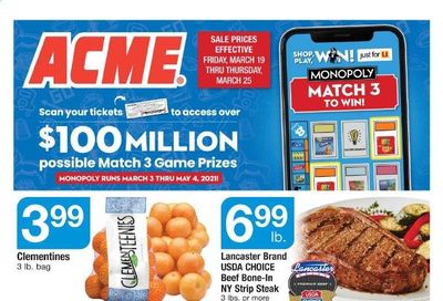 ACME Weekly Ad Flyer March 19 to March 25