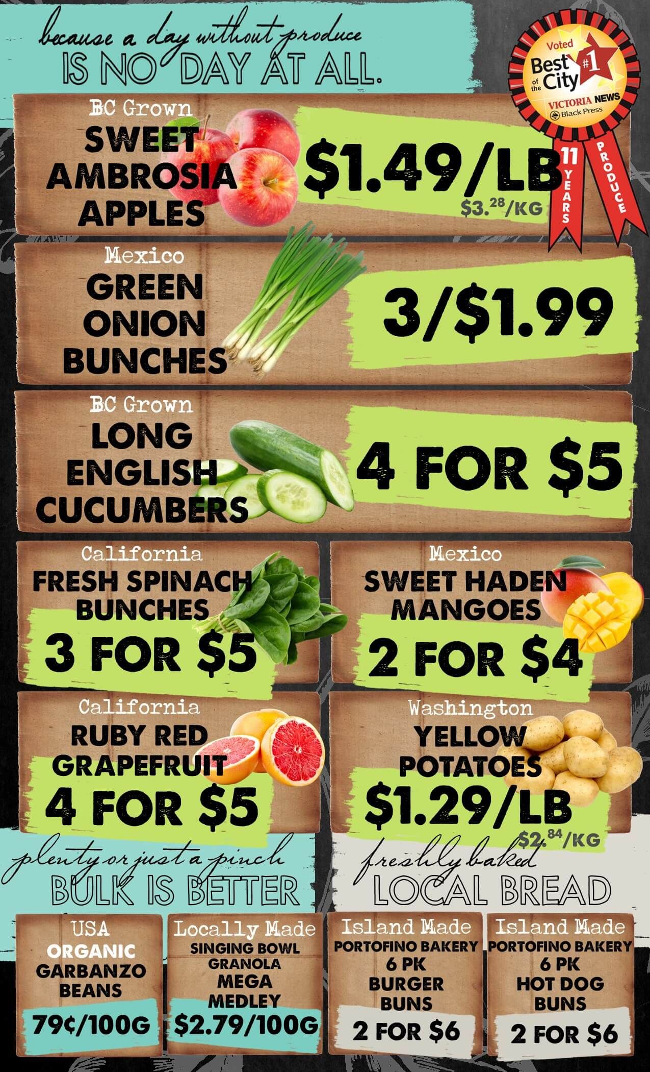 The Root Cellar Flyer March 18 to 24