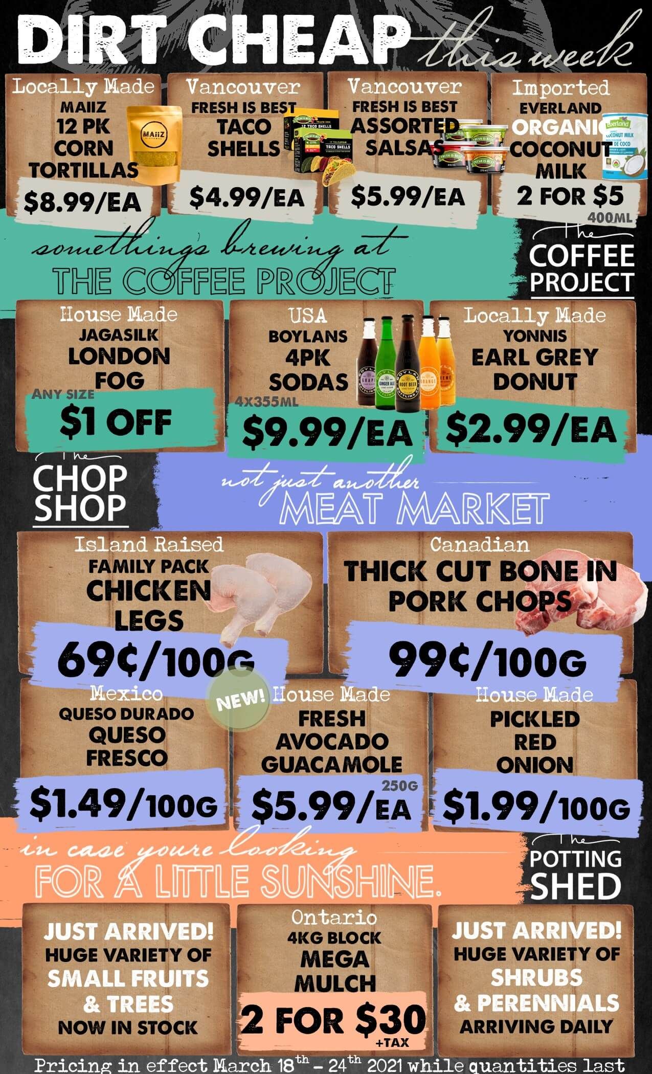 The Root Cellar Flyer March 18 to 24