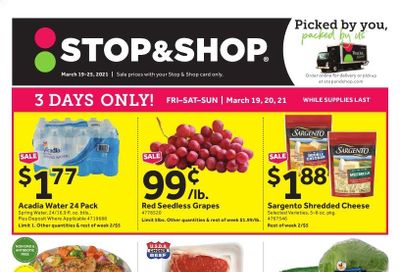 Stop & Shop (NJ) Weekly Ad Flyer March 19 to March 25