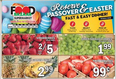 Food Bazaar (CT, NJ, NY) Weekly Ad Flyer March 18 to March 24