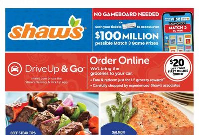 Shaw’s (MA, ME, NH, RI, VT) Weekly Ad Flyer March 19 to March 25