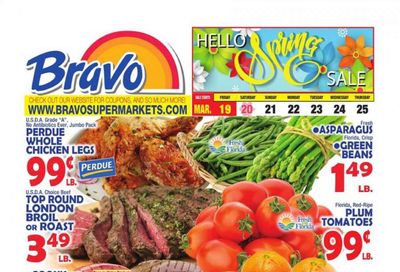 Bravo Supermarkets (CT, FL, MA, NJ, NY, PA, RI) Weekly Ad Flyer March 19 to March 25