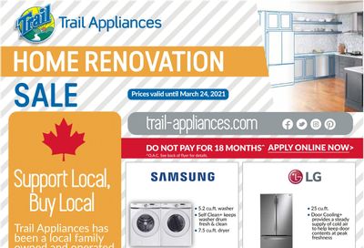 Trail Appliances (AB & SK) Flyer March 18 to 24