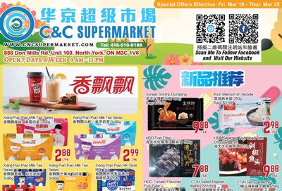 C&C Supermarket Flyer March 19 to 25