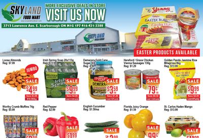 Skyland Food Mart Flyer March 19 to 25