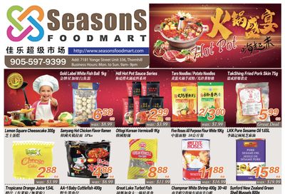 Seasons Food Mart (Thornhill) Flyer March 19 to 25