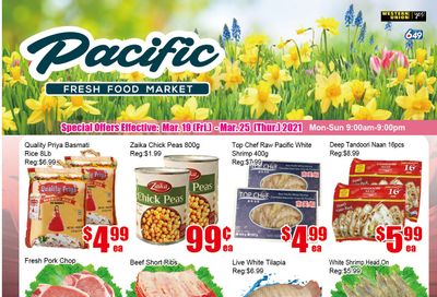 Pacific Fresh Food Market (Pickering) Flyer March 19 to 25