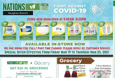 Nations Fresh Foods (Vaughan) Flyer March 19 to 25