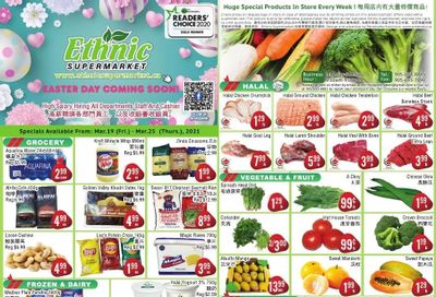 Ethnic Supermarket Flyer March 19 to 25