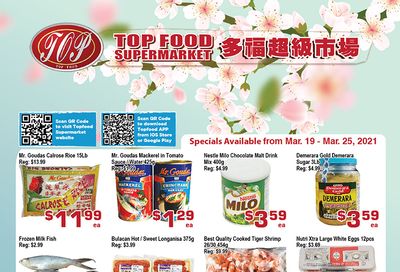 Top Food Supermarket Flyer March 19 to 25