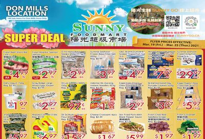Sunny Foodmart (Don Mills) Flyer March 19 to 25