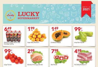 Lucky Supermarket (Winnipeg) Flyer March 19 to 25