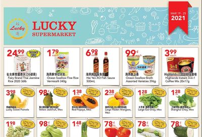 Lucky Supermarket (Calgary) Flyer March 19 to 25