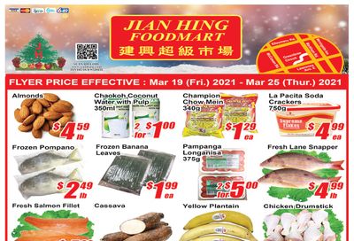 Jian Hing Foodmart (Scarborough) Flyer March 19 to 25