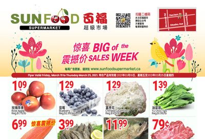 Sunfood Supermarket Flyer March 19 to 25