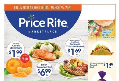 Price Rite (CT, MA, MD, NH, NJ, NY, PA, RI) Weekly Ad Flyer March 19 to March 25