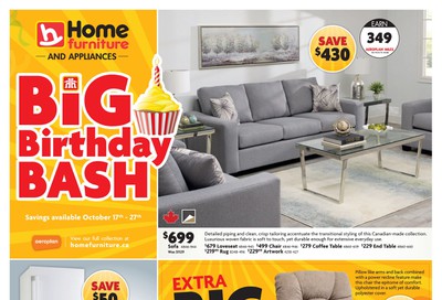 Home Furniture (Atlantic) Flyer October 17 to 27