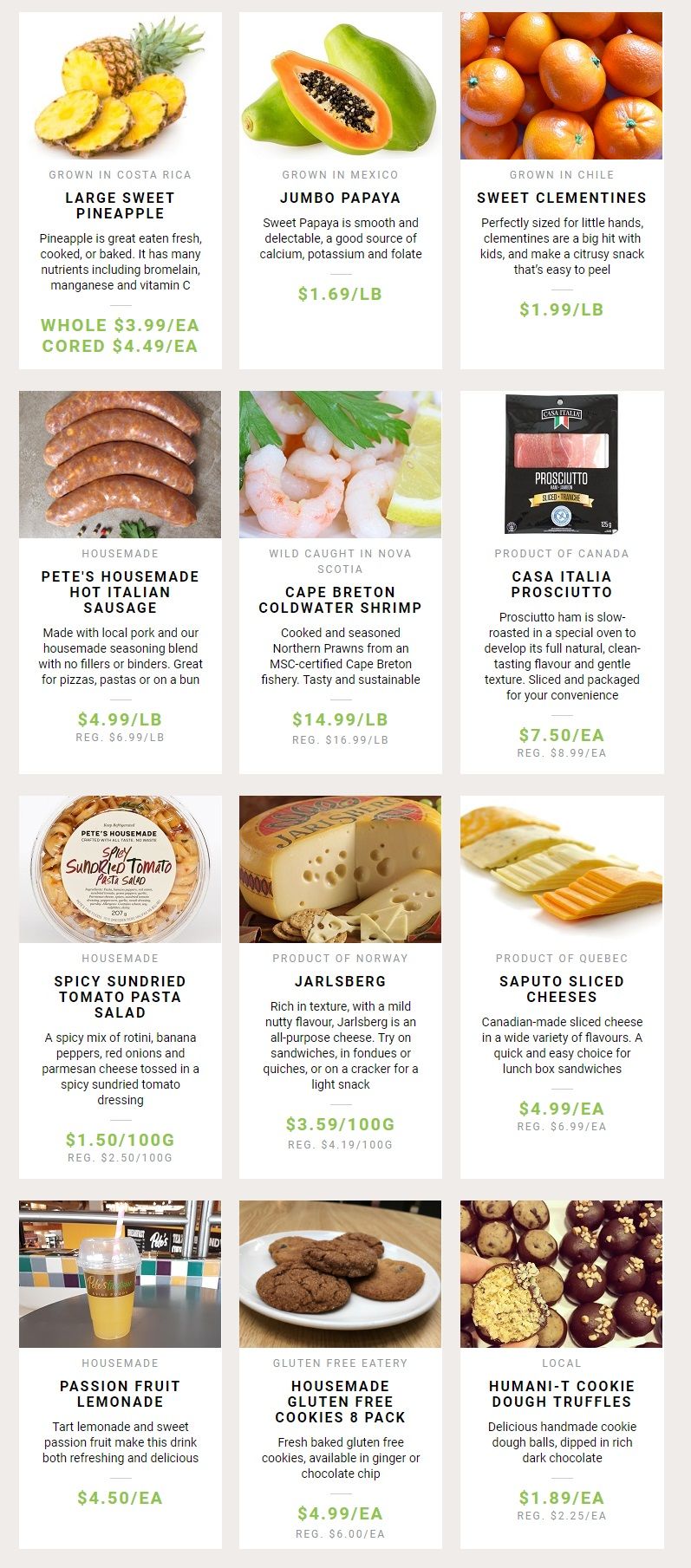 Pete's Fine Foods Flyer September 5 to 11