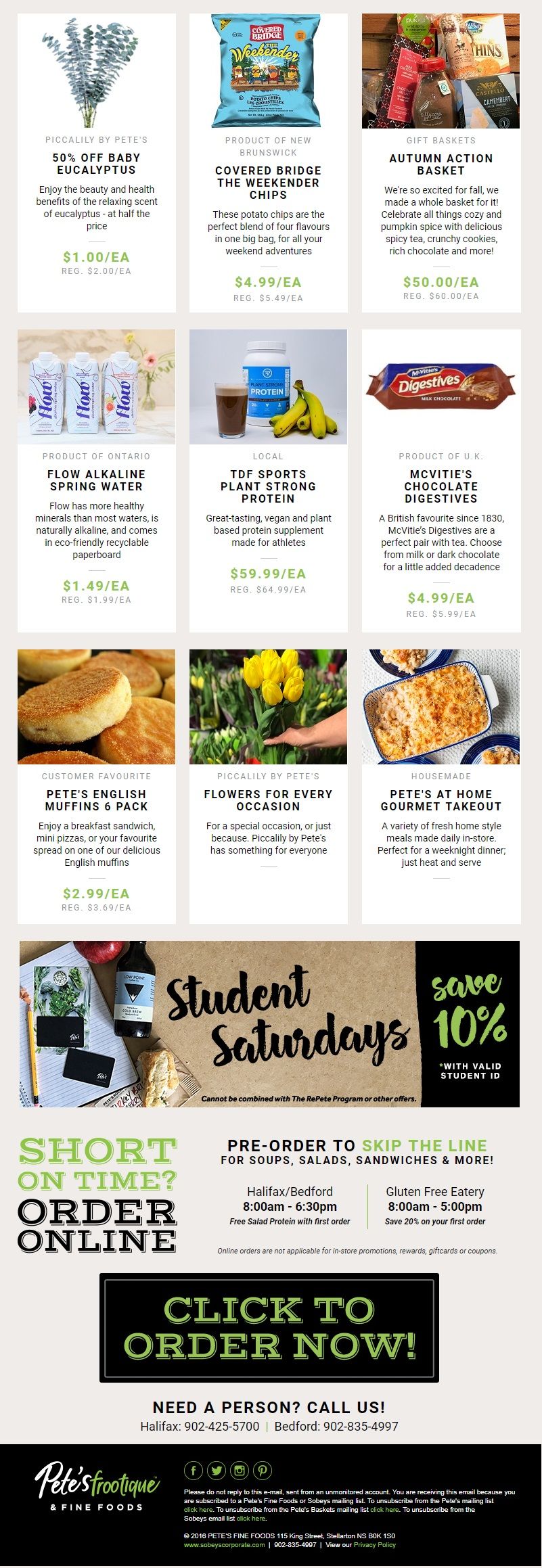 Pete's Fine Foods Flyer September 5 to 11