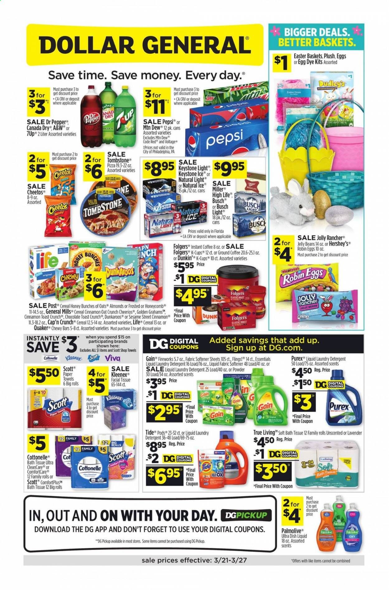 Dollar General (FL) Weekly Ad Flyer March 21 to March 27