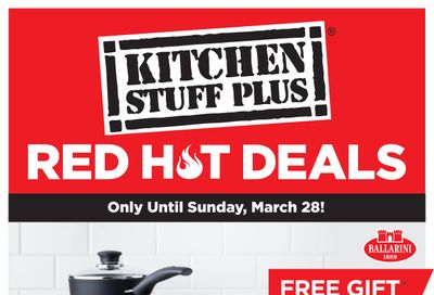 Kitchen Stuff Plus Red Hot Deals Flyer March 22 to 28