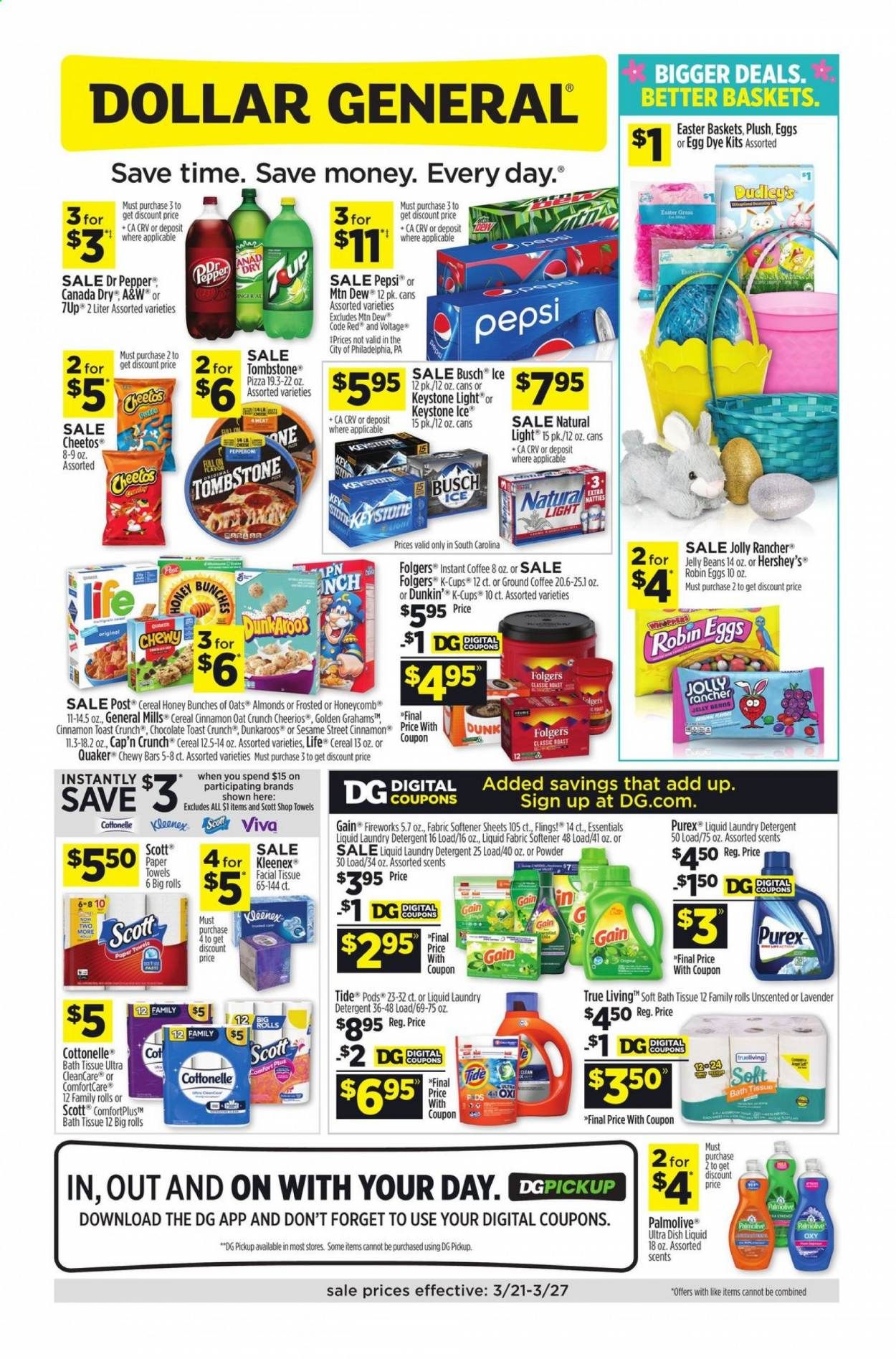Dollar General (SC) Weekly Ad Flyer March 21 to March 27