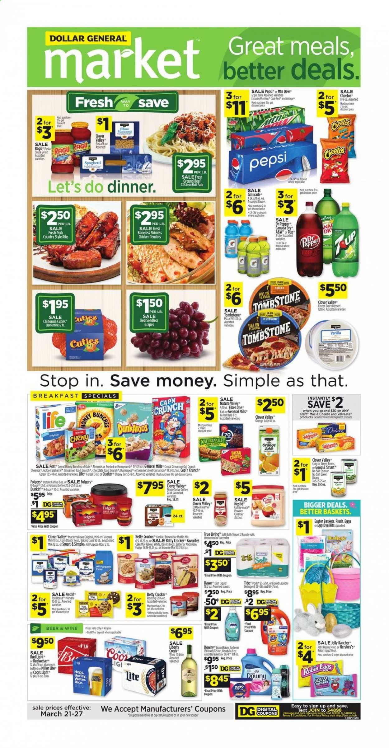 Dollar General (VA) Weekly Ad Flyer March 21 to March 27