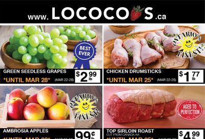 Lococo's Flyer March 22 to 28