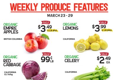 Pomme Natural Market Flyer March 23 to 29