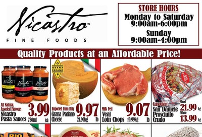 Nicastro Fine Foods Flyer March 2 to 15