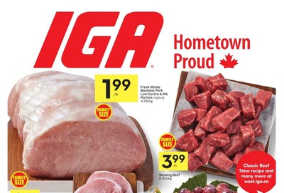 IGA (West) Flyer October 17 to 23