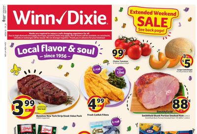 Winn Dixie (AL, FL, GA, LA, MS) Weekly Ad Flyer March 24 to March 30