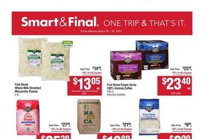 Smart & Final (AZ, CA, NV) Weekly Ad Flyer March 24 to March 30