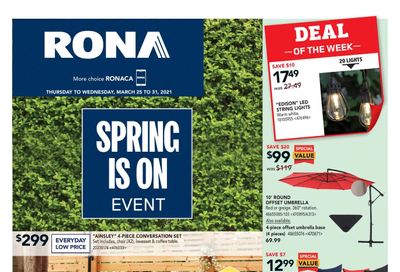 Rona (Atlantic) Flyer March 25 to 31