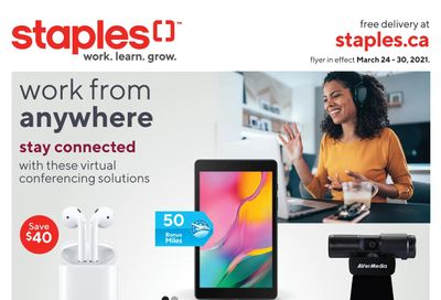 Staples Flyer March 24 to 30