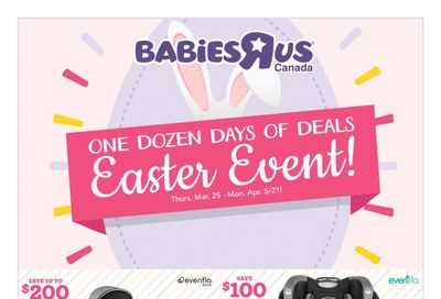 Babies R Us Flyer March 25 to April 5