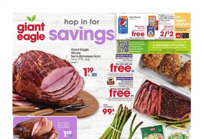 Giant Eagle (IN, MD, OH, PA, WV) Weekly Ad Flyer March 25 to March 31