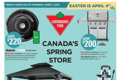 Canadian Tire (ON) Flyer March 26 to April 1
